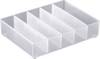 raaco Sortimentskoffer-Einsatz (L x B x H) 109 x 79 x 24 mm Anzahl Fächer: 5 Carton Inhalt 1 St.
