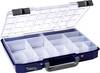 raaco CarryLite 55 4x8-16 Sortimentskoffer (L x B x H) 337 x 278 x 57 mm Anzahl Fächer: 16 inkl. Handgriff Box Inhalt 1 St.