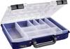raaco CarryLite 55 4x8-10 Sortimentskoffer (L x B x H) 337 x 278 x 57 mm Anzahl Fächer: 10 inkl. Handgriff Box Inhalt 1 St.