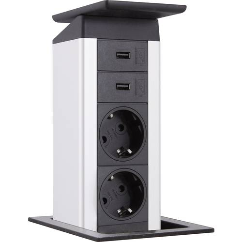 EVOline 106374 Einbau-Steckdosenleiste Schutzkontakt 1 St.