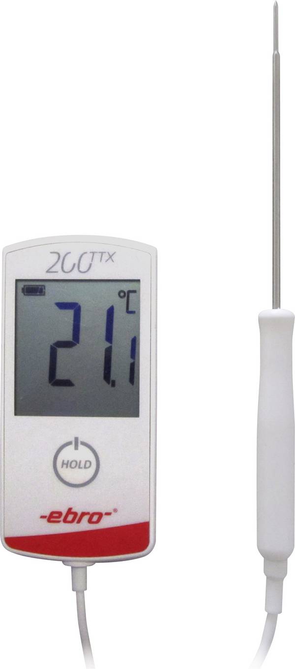 ebro TTX 200 Einstichthermometer (HACCP)  Messbereich Temperatur -30 bis +200 °C  HACCP-konform, IP65
