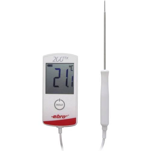 ebro TTX 200 Einstichthermometer (HACCP) kalibriert (ISO) Messbereich Temperatur -30 bis +200 °C HACCP-konform, IP65