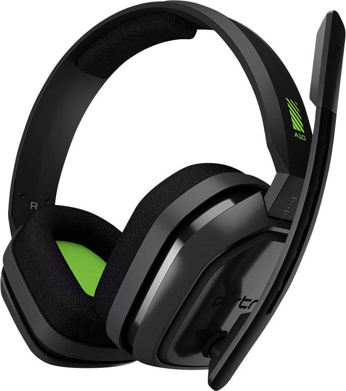Astro A10 Over Ear Headset kabelgebunden Stereo Grau, Grün Lautstärkeregelung, Mikrofon-Stummschaltung Gaming-2