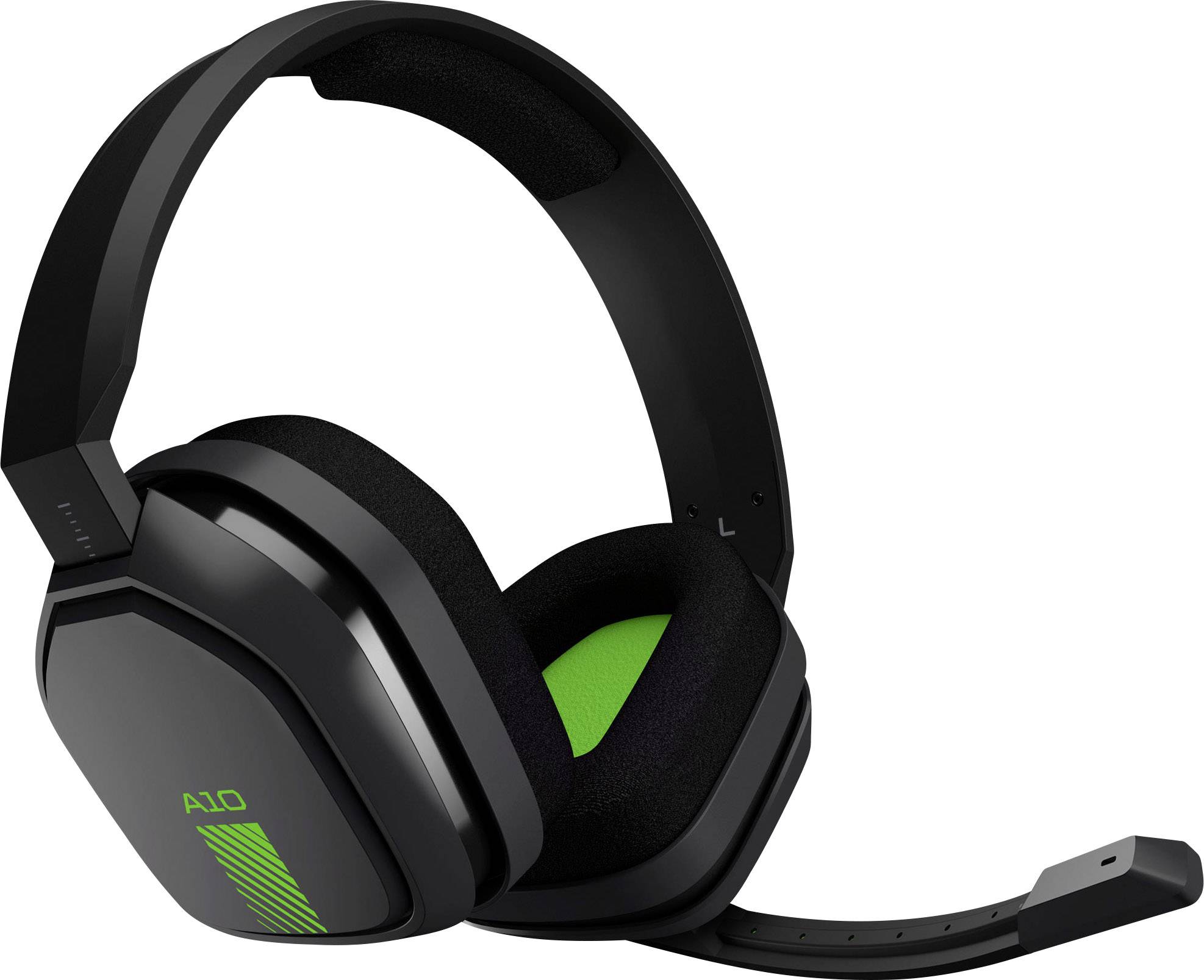 Astro A10 Over Ear Headset kabelgebunden Stereo Grau, Grün Lautstärkeregelung, Mikrofon-Stummschaltung Gaming-3