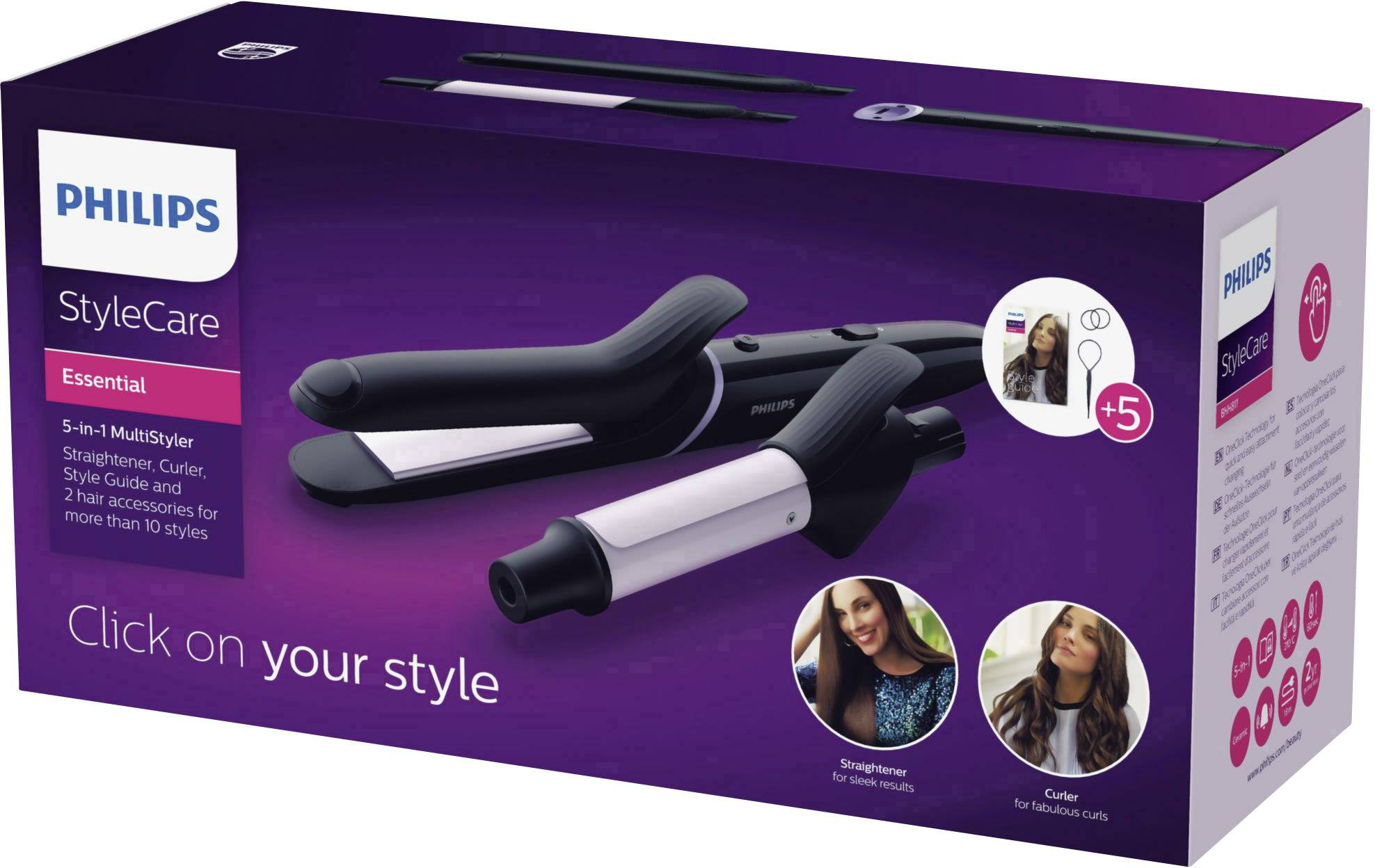 Philips Bodycare BHH811/00 Glätteisen Schwarz-4