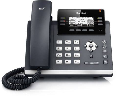 SIP-T42S - Ultra-elegantes Gigabit IP Phone (mit PoE)-1
