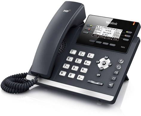 SIP-T42S - Ultra-elegantes Gigabit IP Phone (mit PoE)-0