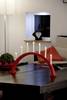 Konstsmide 2272-510 Schwibbogen Warmweiß Glühlampe Rot