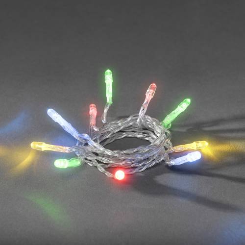 Konstsmide 1470-503 Motiv-Lichterkette Innen batteriebetrieben Anzahl Leuchtmittel 50 LED Mehrfarbig Beleuchtete Länge: ...