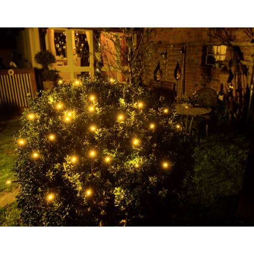 Konstsmide Lichternetz Außen 24 V EEK: G (A - G) 32 LED Bernstein