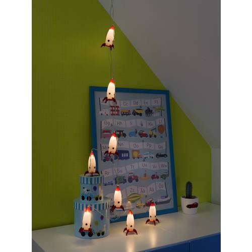 Thumbnail - Konstsmide 1442-103 Motiv-Lichterkette Innen netzbetrieben Anzahl Leuchtmittel 8 LED Warmweiß Beleuchtete Länge: 1.75 m