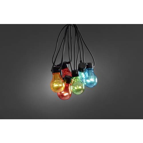 Thumbnail - Konstsmide 2378-500 Party-Lichterkette Außen netzbetrieben Anzahl Leuchtmittel 90 LED Warmweiß Beleuchtete Länge: 4.5 m
