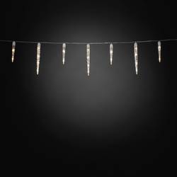 Venkovní světelný závěs - rampouchy Konstsmide 2749-103 96 x LED, 24 V, teplá bílá