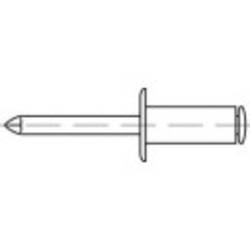 TOOLCRAFT 159967 Offene Blindniete (Ø x L) 5 mm x 45 mm Aluminium Stahl 100 St.