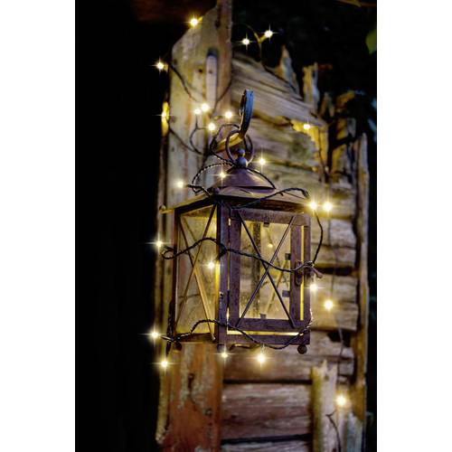 Thumbnail - Konstsmide 3813-100 Micro-Lichterkette Außen EEK: E (A - G) netzbetrieben Anzahl Leuchtmittel 200 LED Warmweiß Beleuchte...