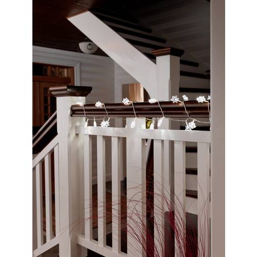 Konstsmide 4090-103 Motiv-Lichterkette Stern Innen netzbetrieben Anzahl Leuchtmittel 24 LED Warmweiß Beleuchtete Länge: ...