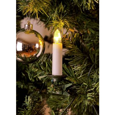Konstsmide 1004-020 Weihnachtsbaum-Beleuchtung  Innen  netzbetrieben Anzahl Leuchtmittel 25 LED Warmweiß Beleuchtete Län