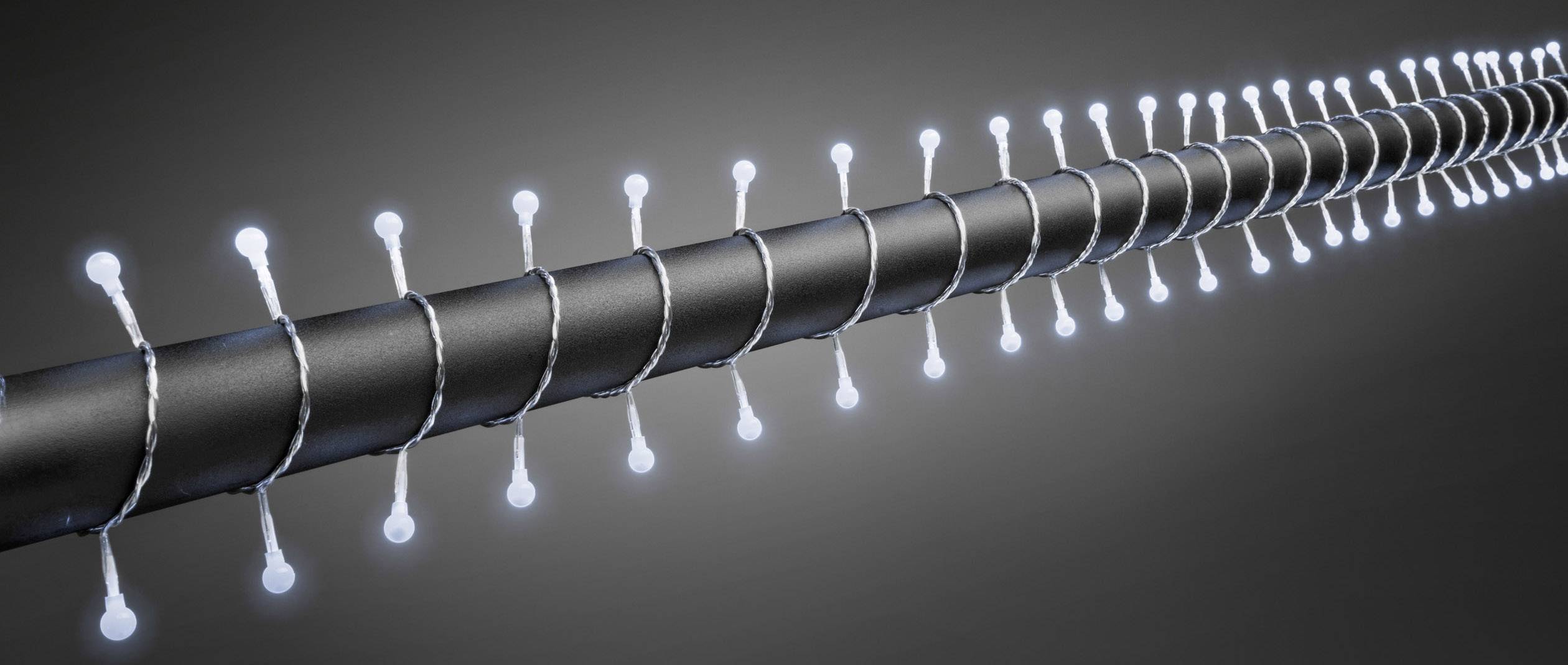 KONSTSMIDE 3691-203 Mini-Lichterkette Außen EEK: A (A++ - E) netzbetrieben 80 LED Kalt-Weiß Bel