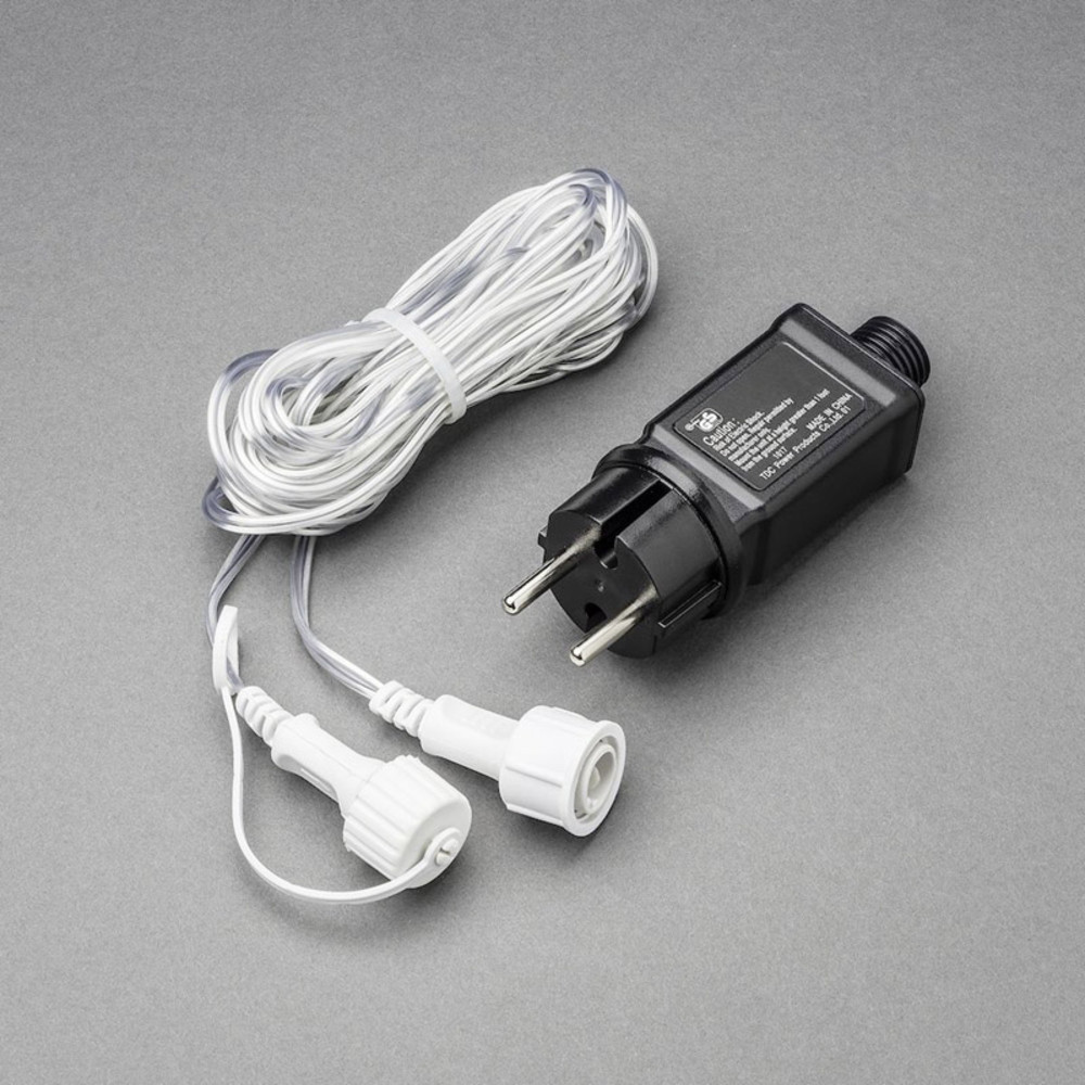 LED LichterkettenSystemZubehör 31 V Anschlußkabel Bernstein