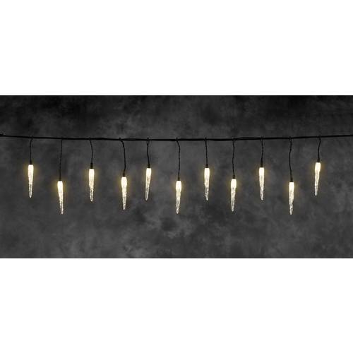 Konstsmide LED Lichtervorhang-System-Erweiterung Eiszapfen 31 V EEK: E (A - G) Lichtervorhang Bernstein