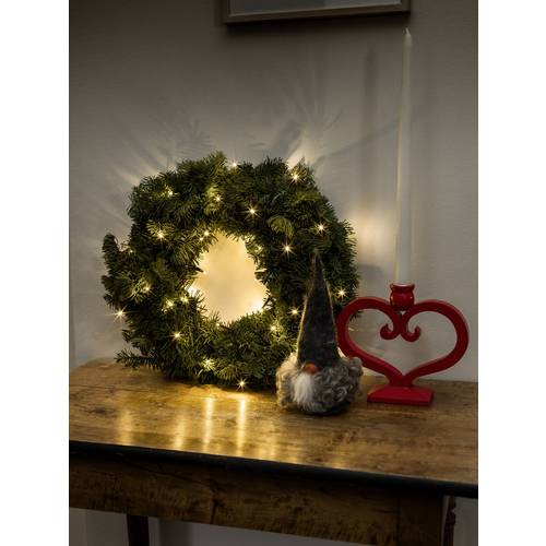 Konstsmide 6351-120 Micro-Lichterkette Innen netzbetrieben Anzahl Leuchtmittel 20 LED Warmweiß Beleuchtete Länge: 1.33 m