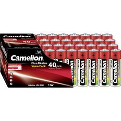 Tužková baterie AA alkalicko-manganová Camelion Plus LR06, 2800 mAh, 1.5 V, 40 ks