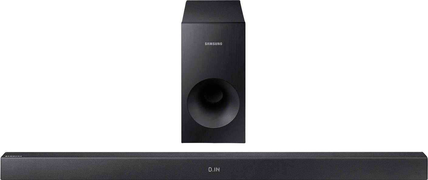 Samsung HW-K335 Soundbar Schwarz Bluetooth®, inkl. kabelgebundenem Subwoofer, USB-1