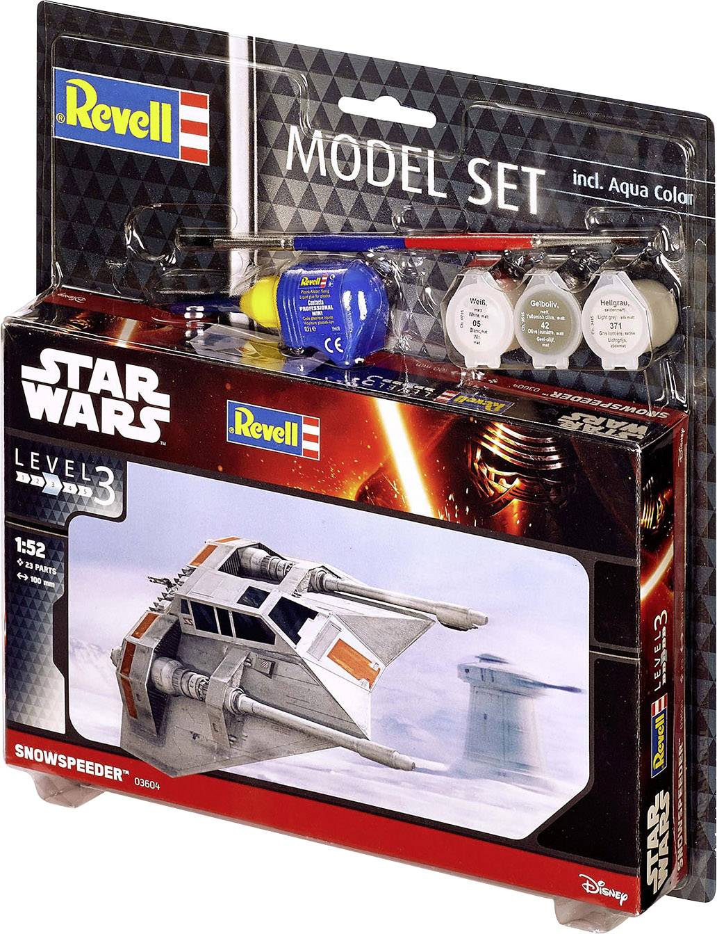 Revell 63604 Snowspeeder Science Fiction byggesæt 1:52