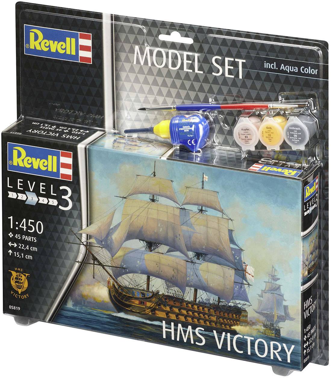 Revell 65819 HMS Victory Modelskib byggesæt 1:450