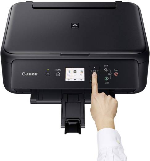Canon PIXMA TS5150 Tintenstrahl-Multifunktionsdrucker A4 Drucker, Scanner, Kopierer WLAN ...