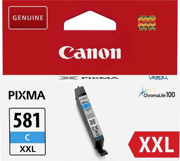 Canon Druckerpatrone CLI-581 CXXL Original Cyan 1995C001