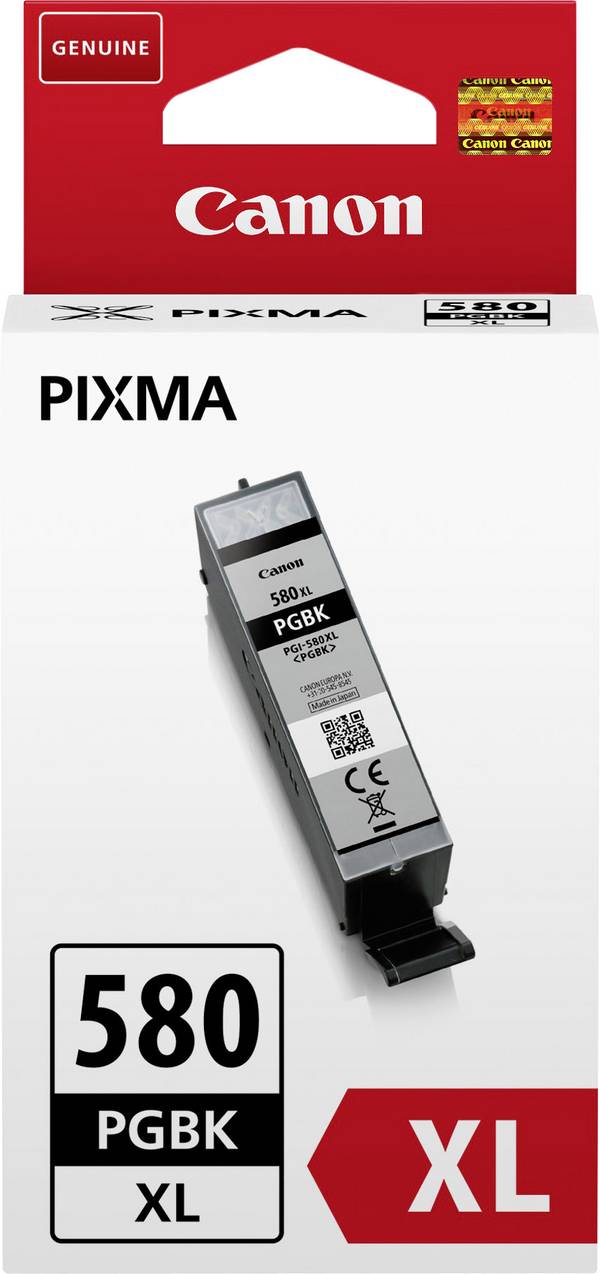 Canon Druckerpatrone PGI-580 PGBKXL Original  Schwarz 2024 C 001
