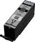 Druckerpatrone 'PGI-580 XL PGBk' für Canon-Drucker, schwarze Tinte, rechteckige Form, QR-Code auf dem Etikett.