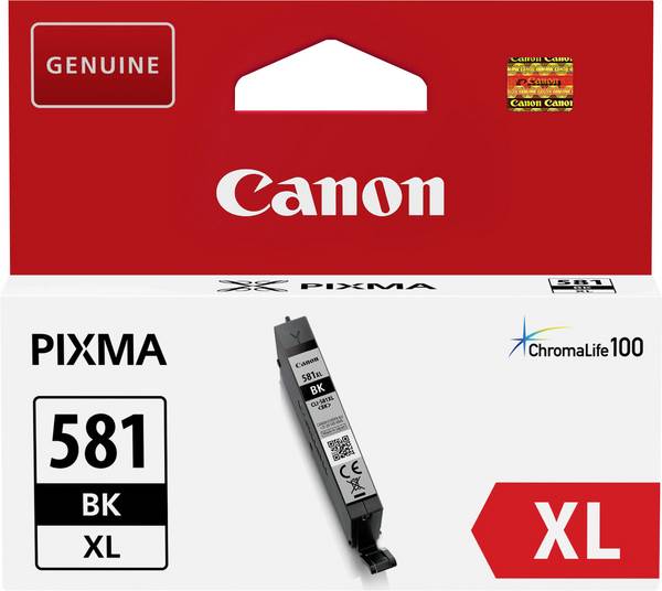 Canon Druckerpatrone CLI-581 BKXL Original Schwarz 2052C001