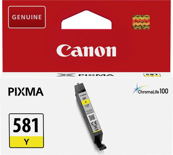 Canon Druckerpatrone CLI-581 Y Original  Gelb 2105 C 001