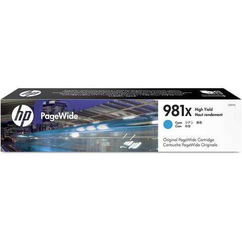HP Druckerpatrone 981X Original Cyan L0R09A Tinte