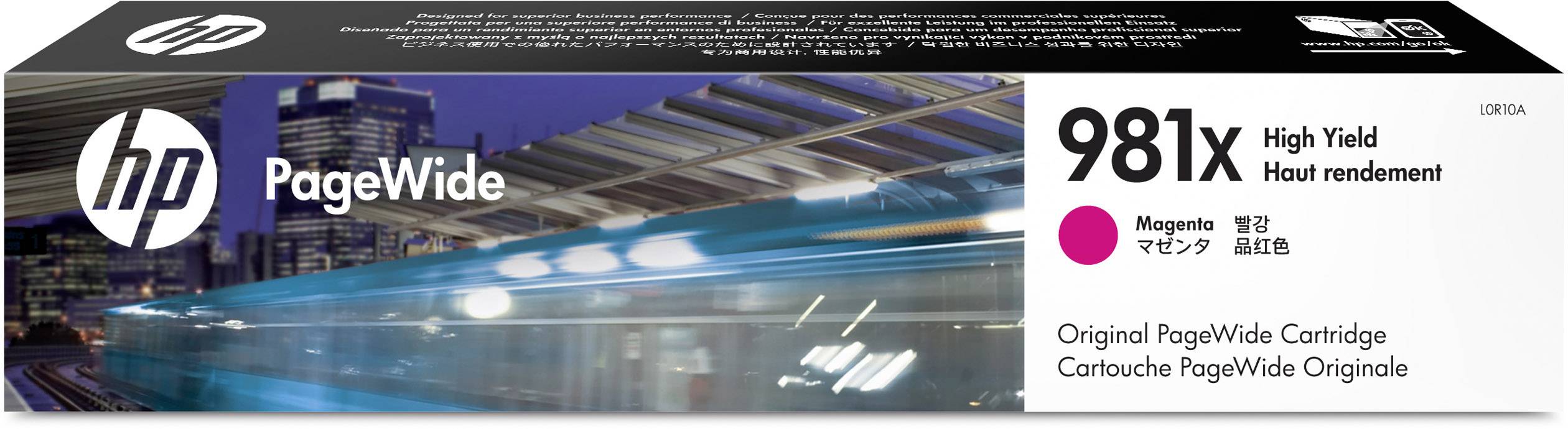 HP Druckerpatrone 981X Original Magenta L0R10A Tinte