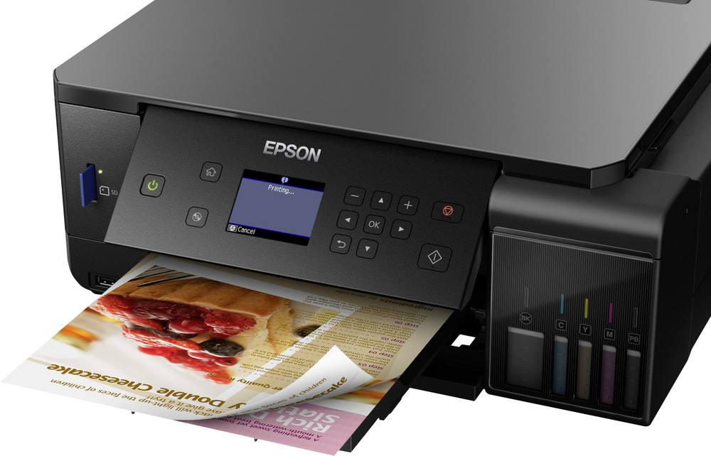 Epson EcoTank ET-7700 Tintenstrahl-Multifunktionsdrucker A4 Drucker