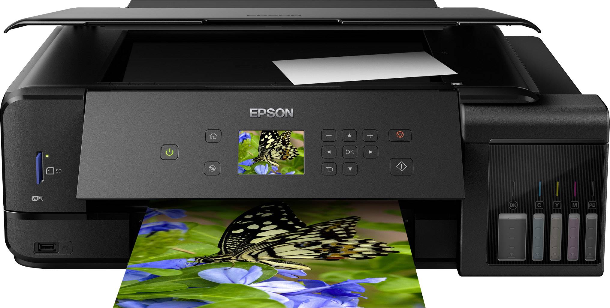Epson Ecotank Et 7750 Tintenstrahl Multifunktionsdrucker A3 Drucker Scanner Kopierer Lan Wlan 5924