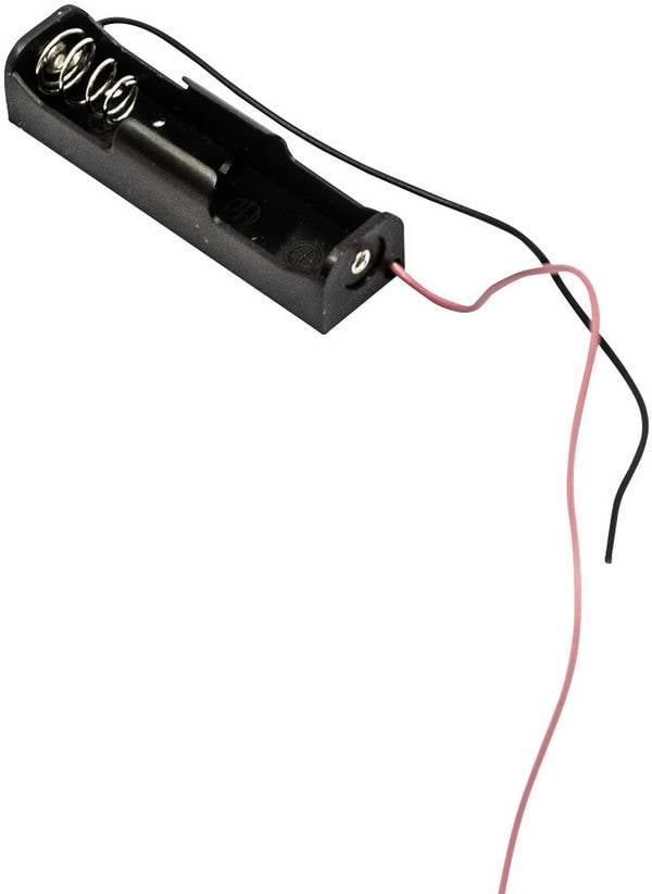 MPD BCAAAW Batteriehalter 1x Micro (AAA) Kabel (L x B x H) 51 x 13 x 11 mm