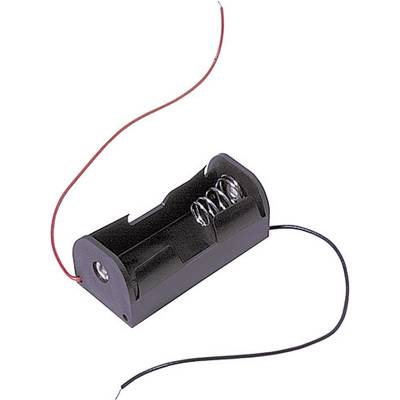 MPD BHCW Batteriehalter 1x Baby (C) Kabel (L x B x H) 61 x 29 x 25 mm
