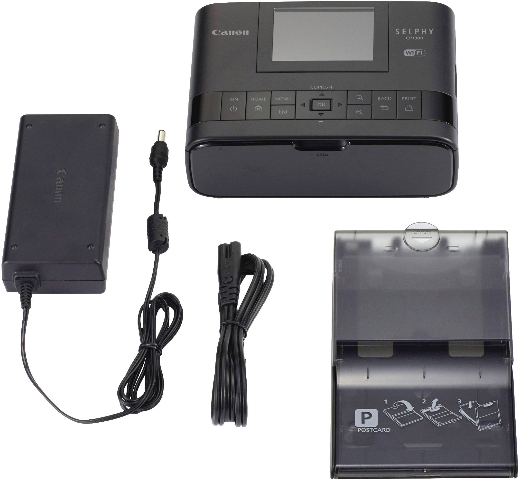 Canon Selphy CP 1300 Fotodrucker Druck-Auflösung: 300 x 300 dpi Papierformat (max.): 148 x 100 mm-1