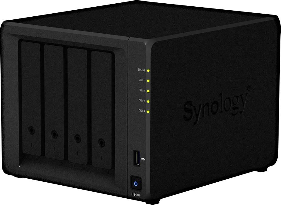 Synology Disk Station DS418 - NAS-Server - 4 Schächte-1