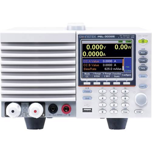 GW Instek PEL-3032E Elektronische Last kalibriert (DAkkS-akkreditiertes Labor) 500 V/DC 15 A 300 W