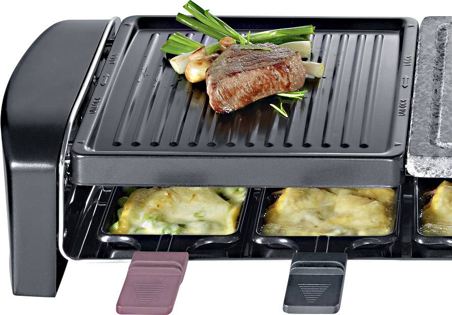 SEVERIN RG 9645 - Raclette/Grill/Heißer Stein - 1400 W - Schwarz-3