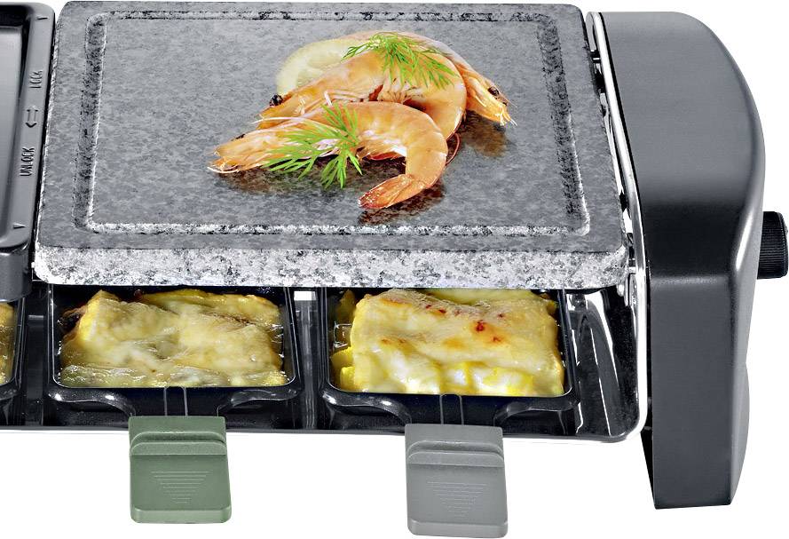 SEVERIN RG 9645 - Raclette/Grill/Heißer Stein - 1400 W - Schwarz-4