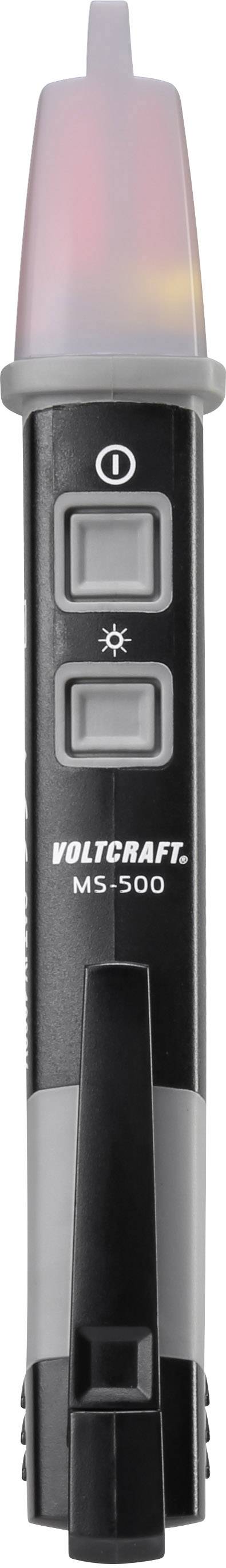 VOLTCRAFT MS-500 Berührungsloser Spannungsprüfer CAT IV 1000 V LED, Akustik