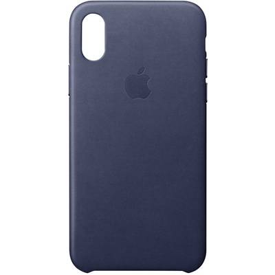 Apple Leather Case  Apple Apple iPhone X Mitternachtsblau 