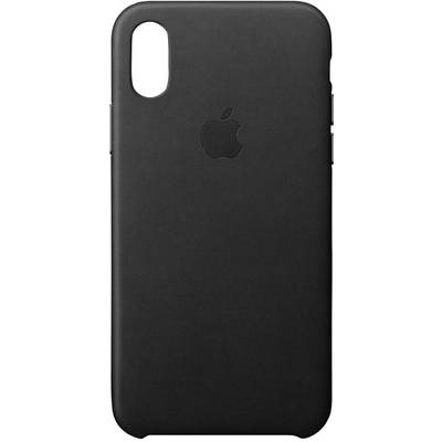 Apple Leather Case  Apple Apple iPhone X Schwarz 