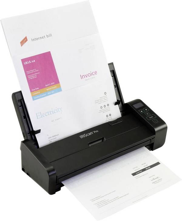 IRIS by Canon IRISCAN Pro 5 Duplex-Dokumentenscanner  A4 600 x 600 dpi 23 Seiten/min, 46 Bilder/min USB